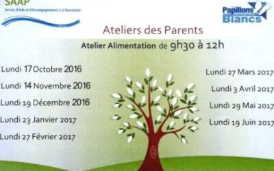 Ateliers parents Papillons Blancs